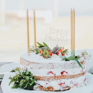 Pastel de cumpleaños para 6 personas