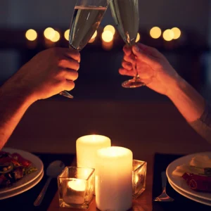 Cena rom&aacute;ntica